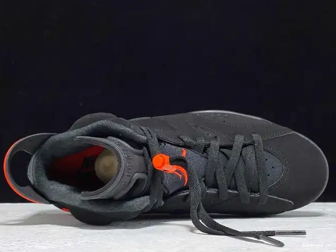 Retro OG 6 Black Jordan Infrared Air 384664-060 0503